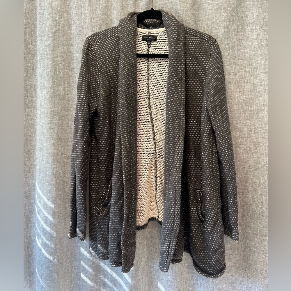 Women's Lucky Brand Open Front Cardigan medium